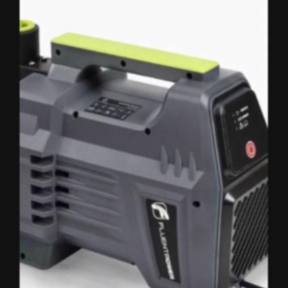 Portable Gray and Lime Green Power Unit